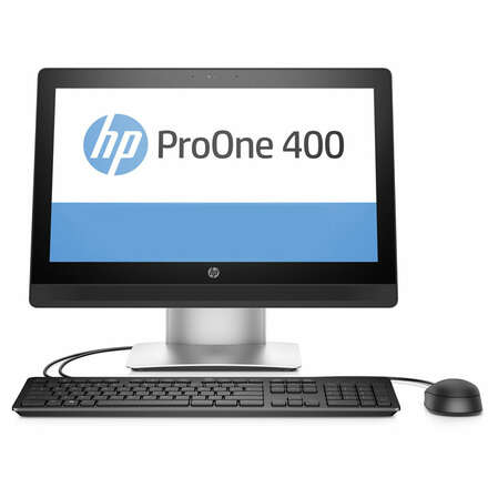 Моноблок HP ProOne 400 G2 20" HD+ Core i3 6100T/4Gb/500Gb/DVD/Kb+m/Win7Pro+Win10Pro