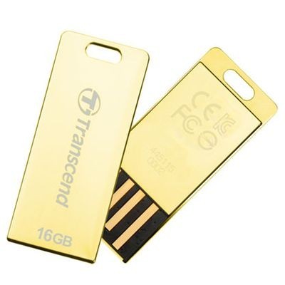 USB Flash накопитель 16GB Transcend JetFlash T3G (TS16GJFT3G) USB 2.0 Золотистый