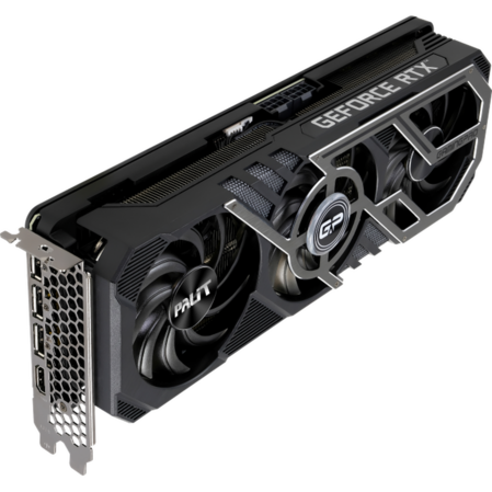 Видеокарта Palit GeForce RTX 3070 Ti 8192Mb, Gaming Pro (NED307T019P2-1046A) HDMI, 3xDP, Ret 