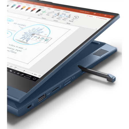 Ноутбук Lenovo ThinkBook 14s Yoga ITL Core i5 1135G7/2x8Gb/512Gb SSD/14" FullHD/Win10Pro Abyss Blue