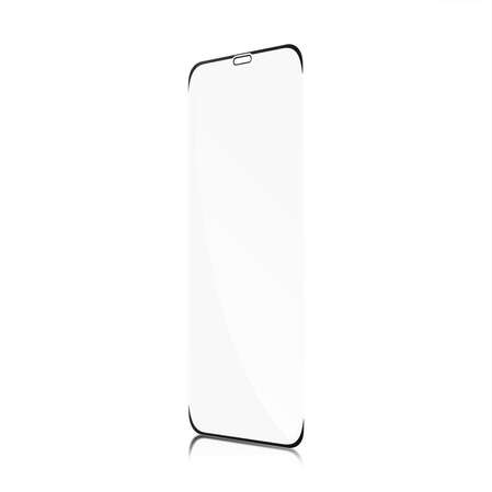 Защитное стекло для iPhone 11 Pro Max Brosco 3D, изогнутое по форме дисплея, с прозрачной рамкой