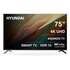 Телевизор 75" Hyundai H-LED75BU7009 (4K UHD 3840x2160, Smart TV) черный