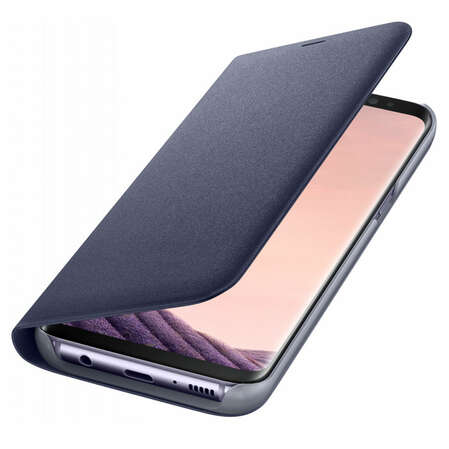 Чехол для Samsung Galaxy S8 SM-G950 LED View Cover, фиолетовый