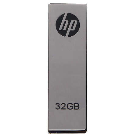 USB Flash накопитель 32GB HP V210W металлическая, водонепроницаемая (FDU32GBHPV210W-EF) USB 2.0 Серебристый