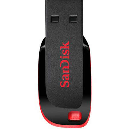 USB Flash накопитель 128GB SanDisk Cruzer Blade (SDCZ50-128G-B35) USB 2.0 Черный