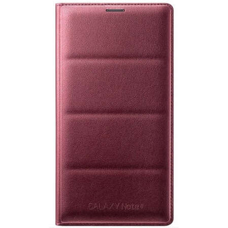 Чехол для Samsung Galaxy Note 4 N9100 Samsung Flip Wallet бордовый