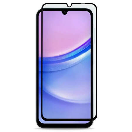 Защитное стекло для Samsung Galaxy A06 4G Zibelino 5D, с черной рамкой