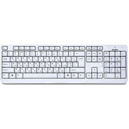 Клавиатура Sven KB-C2200W White USB