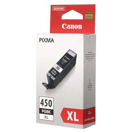 Картридж Canon PGI-450 PGBK XL для Pixma iP7240/MG6340/MG5440