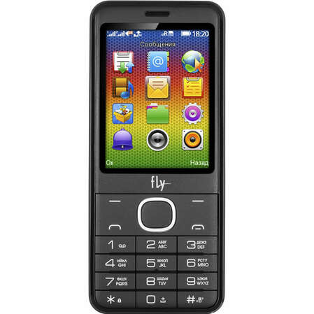 Мобильный телефон Fly FF2801 Grey
