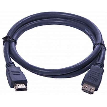 Кабель HDMI-HDMI v2.0 0.5м Wize (CP-HM-HM-0.5M) K-Lock темно-серый