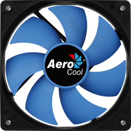 Вентилятор 120x120 AeroCool Force 12 Blue Ret