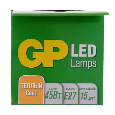 Светодиодная лампа GP LEDA60-7WE27-27K-2CRB1
