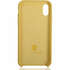 Чехол для Apple iPhone Xs Max Brosco Softrubber, накладка, желтый