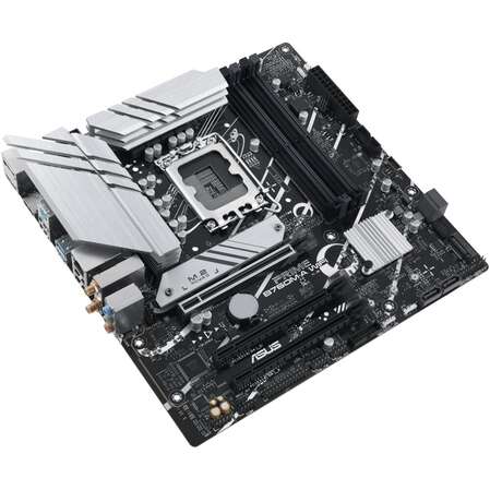 Материнская плата ASUS Prime B760M-A WiFi B760 Socket-1700 4xDDR5, 4xSATA3, RAID, 2xM.2, 3xPCI-E16x, 2xUSB3.2, DP, 2xHDMI, WiFi, 2.5Glan, mATX