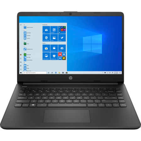 Ноутбук HP Laptop 14s-fq0089ur AMD Athlon 3150U/4Gb/128Gb SSD/14" FullHD/Win10 Black