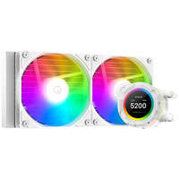 Система водяного охлаждения ID-Cooling SL240 XE White 1150/1155/1151/1200/1700/2011/2066, AM4/AM5