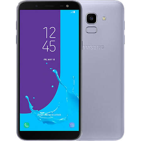 Смартфон Samsung Galaxy J6 (2018) SM-J600 32Gb серебро