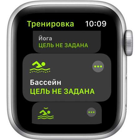 Умные часы Apple Watch SE GPS 40mm Silver Aluminium Case with White Sport Band MYDM2RU/A
