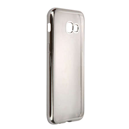 Чехол для Samsung Galaxy A5 (2017) SM-A520F skinBOX silicone chrome border case серебристый