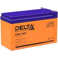 Батарея Delta DTM 1207, 12V  7Ah (Battery replacement APC rbc2, rbc22, rbc23, rbc48, rbc113, rbc123, rbc132, sybt5 12A)