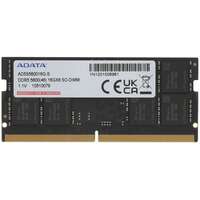 Модуль памяти SO-DIMM DDR5 16Gb PC44800 5600Mhz ADATA (AD5S560016G-B)