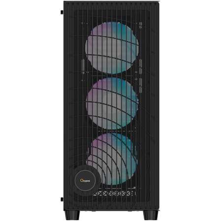 Корпус ATX Miditower Ocypus Gamma C70 BK ARGB Black
