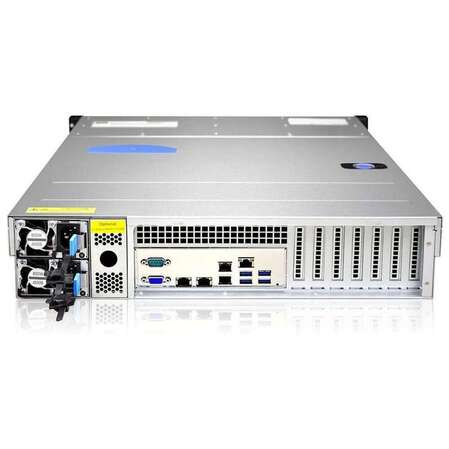 Корпус Gooxi RMC2112-670-HS-NV-D 2U 12bay chassis  SAS/SATA/NVME backplane rear 2*2.5"SAS/SATA 1300W 1+1 EU power cables rail kit