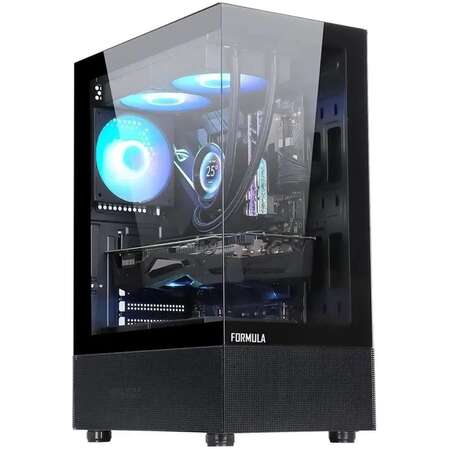 Корпус ATX Miditower Formula Crystal Z1+ Black