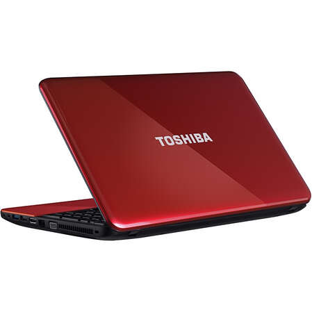 Ноутбук Toshiba Satellite C850-C1R i3-2370/4GB/500GB/HD 7610M 1Gb/15.6/ DVD/ WiFi/ BT/ Cam/Win7 HB64 red