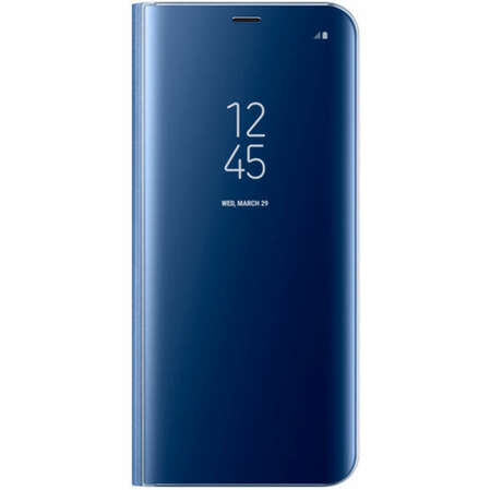 Чехол для Samsung Galaxy S8+ SM-G955 Clear View Standing Cover, голубой