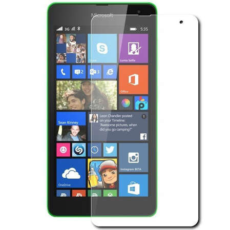 Защитная плёнка для Nokia Lumia 535 Dual Sim Антибликовая LuxCase