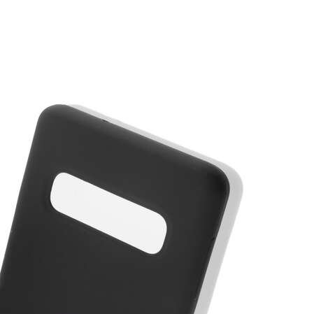 Чехол для Samsung Galaxy S10 SM-G973 Brosco Softrubber черный