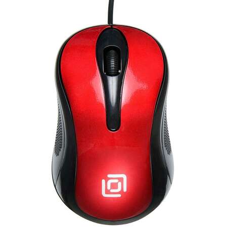 Мышь Oklick 385M Black/Red