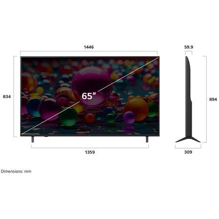 Телевизор 65" LG 65UA75009LA.ARUG 2025