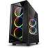 Корпус ATX Miditower Sharkoon REV200 Tempered Glass RGB Led Black