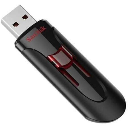 USB Flash накопитель 64GB SanDisk Cruzer Glide (SDCZ600-064G-G35) USB 3.0 Черный