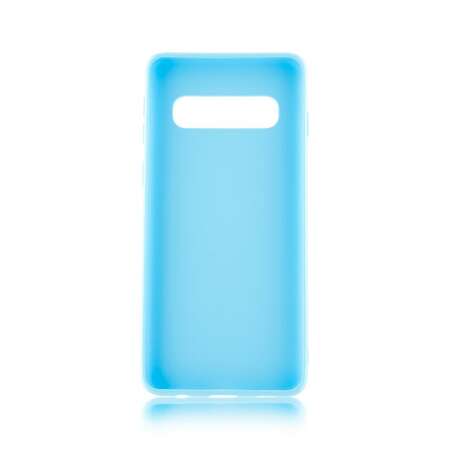 Чехол для Samsung Galaxy S10 SM-G973 Brosco Colourful голубой