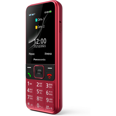 Мобильный телефон Panasonic KX-TF200RU красный