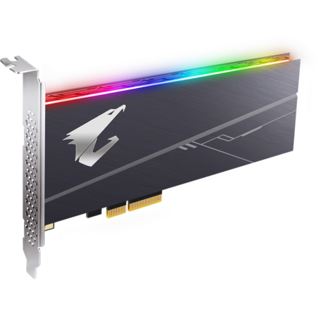 Внутренний SSD-накопитель 512Gb Gigabyte AORUS RGB AIC (GP-ASACNE2512GTTDR) PCIe NVMe 3.0 x4