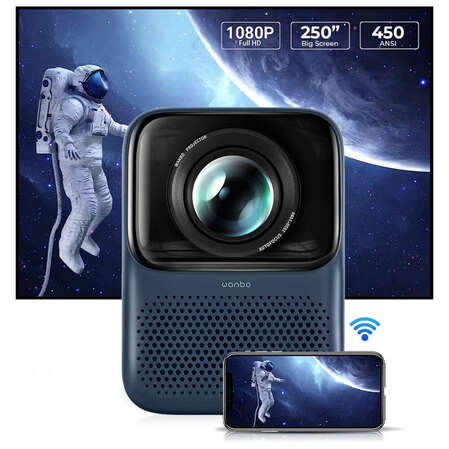 Проектор Wanbo Projector T2 Max синий
