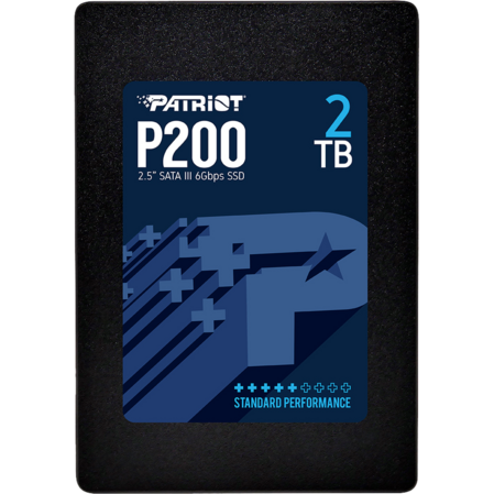 Внутренний SSD-накопитель 2000Gb PATRIOT P200S1TB25 SATA3 2.5" P200