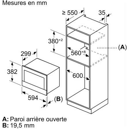 Встраиваемая микроволновая печь Bosch BFL7221B1