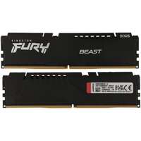 Модуль памяти DIMM 32Gb 2х16Gb DDR5 PC48000 6000MHz Kingston Fury Beast Black EXPO (KF560C36BBE2K2-32)