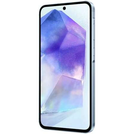 Смартфон Samsung Galaxy A55 SM-A556 8/128GB White Blue (EAC)