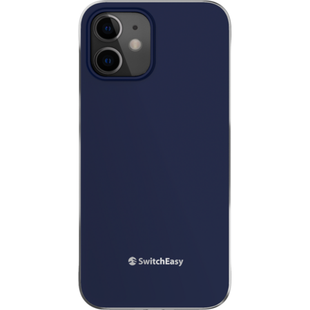 Чехол для Apple iPhone 12 mini SwitchEasy Nude синий