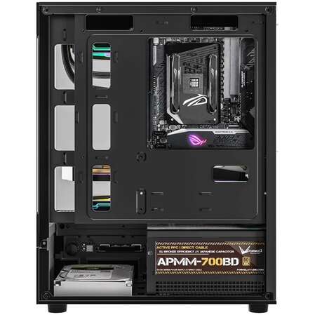 Корпус MicroATX Minitower Formula Crystal Z1CM Black