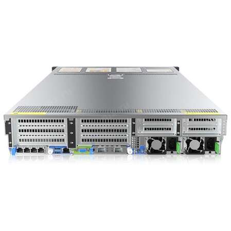 Платформа Gooxi SL201-D12R-NV-G4 2u 12bay server with NVME bp,based on rapid sapphire 2xPCIe 5.0x16; 4xPCIe 5.0x8 2x 2.5" rear SAS/SATA 2x 2.5" rear NVMe 1300W