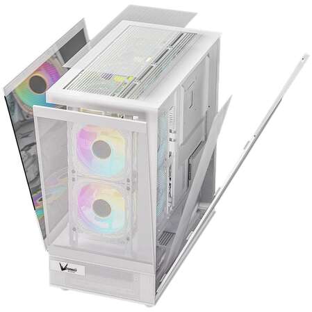 Корпус ATX Miditower Formula Crystal Z8 White