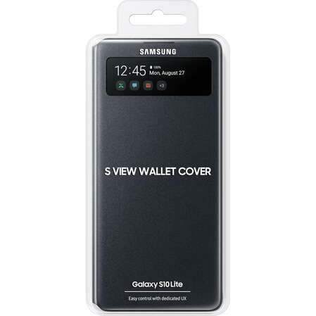 Чехол для Samsung Galaxy S10 Lite SM-G770 S View Wallet Cover черный